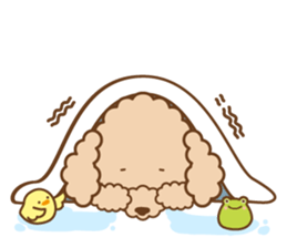 Poodle Doodle sticker #11525290