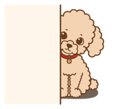 Poodle Doodle sticker #11525293