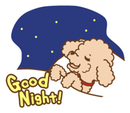 Poodle Doodle sticker #11525295