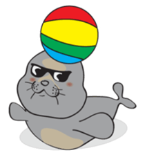 Sergio the Seal sticker #11525388