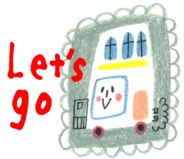 Stamp like a sticker 3 sticker #11525776