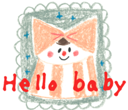 Stamp like a sticker 3 sticker #11525783