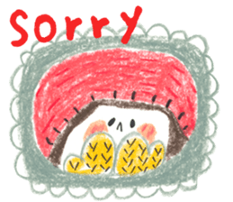 Stamp like a sticker 3 sticker #11525785