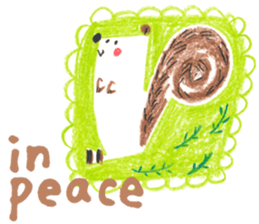 Stamp like a sticker 3 sticker #11525793