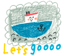 Stamp like a sticker 3 sticker #11525794