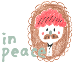 Stamp like a sticker 3 sticker #11525795