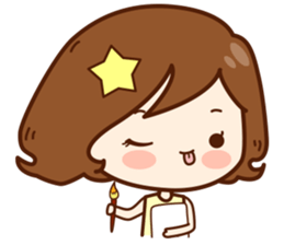 Ni-Than : Lovely Girl sticker #11525824