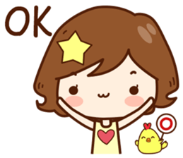 Ni-Than : Lovely Girl sticker #11525837