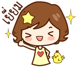 Ni-Than : Lovely Girl sticker #11525847
