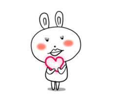 kutibiruusagi sticker #11526258