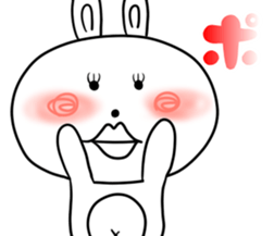 kutibiruusagi sticker #11526259