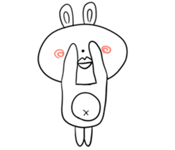 kutibiruusagi sticker #11526270