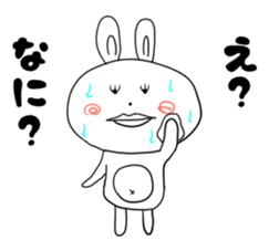 kutibiruusagi sticker #11526272