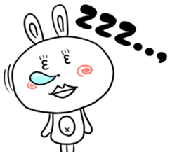 kutibiruusagi sticker #11526293