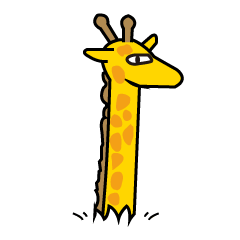 Break through!Giraffe!