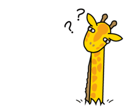 Break through!Giraffe! sticker #11526317