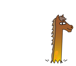 Break through!Giraffe! sticker #11526334