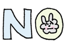 Daily fluffy rabbit vol.1 sticker #11526381
