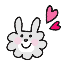 Daily fluffy rabbit vol.1 sticker #11526382