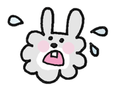 Daily fluffy rabbit vol.1 sticker #11526387