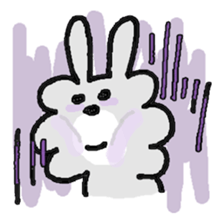 Daily fluffy rabbit vol.1 sticker #11526401