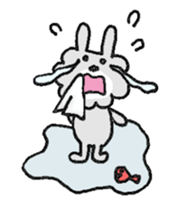 Daily fluffy rabbit vol.1 sticker #11526408
