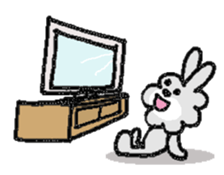 Daily fluffy rabbit vol.1 sticker #11526411