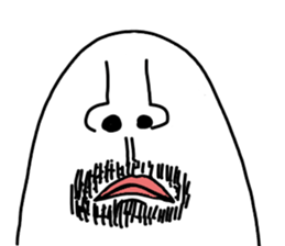 Nose is eyes sticker #11526907