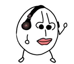 Nose is eyes sticker #11526911