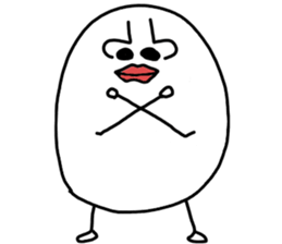 Nose is eyes sticker #11526912