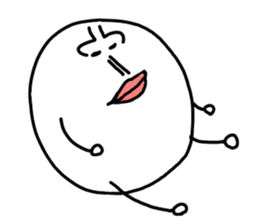 Nose is eyes sticker #11526921