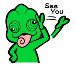 THE CHAMELEON sticker #11527074