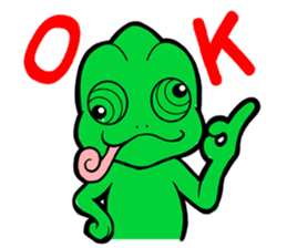 THE CHAMELEON sticker #11527083