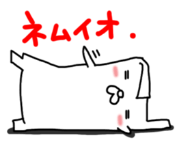 Pretty reaction Pug dog4 sticker #11527378