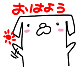 Pretty reaction Pug dog4 sticker #11527383