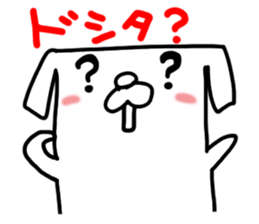 Pretty reaction Pug dog4 sticker #11527384