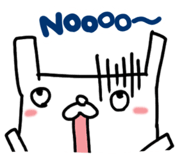 Pretty reaction Pug dog4 sticker #11527387