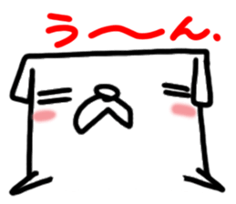 Pretty reaction Pug dog4 sticker #11527398