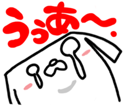 Pretty reaction Pug dog4 sticker #11527414