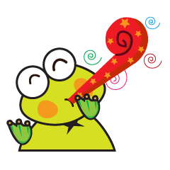 One of us: Mischievous Green Frog