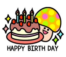 Pop mushrooms sticker #11527830