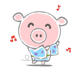 Stickers of piggy Summer of Japan sticker #11527986
