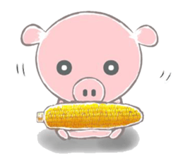 Stickers of piggy Summer of Japan sticker #11527987