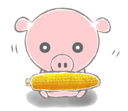 Stickers of piggy Summer of Japan sticker #11527987