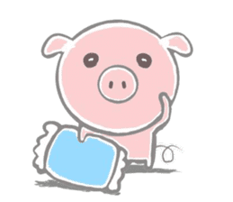 Stickers of piggy Summer of Japan sticker #11527989