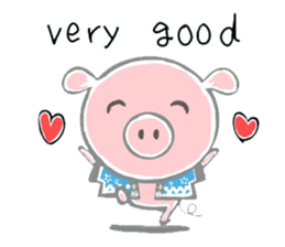 Stickers of piggy Summer of Japan sticker #11527998