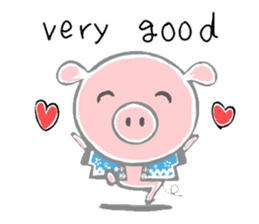 Stickers of piggy Summer of Japan sticker #11527998