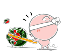 Stickers of piggy Summer of Japan sticker #11528009