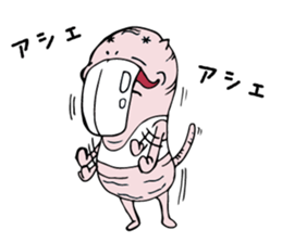 overbite mouse sticker #11528080