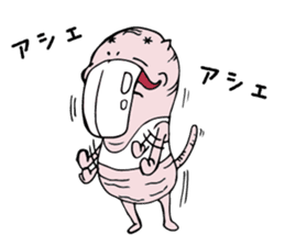 overbite mouse sticker #11528080